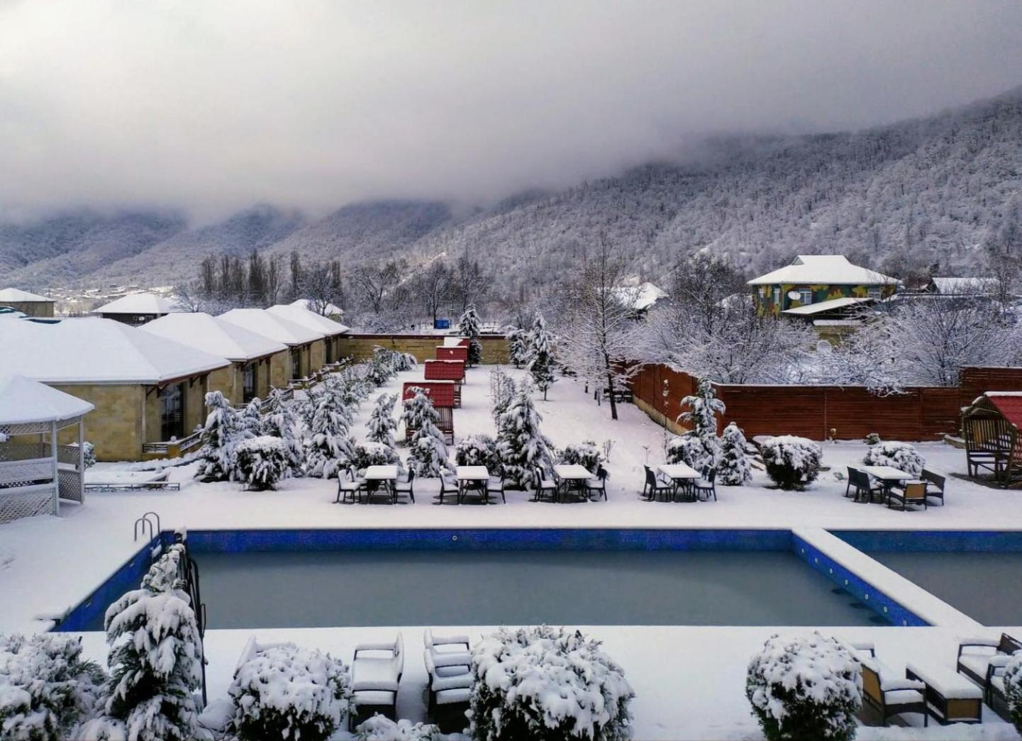 Gabala Bliss Inn Hotel And Restaurant Exteriör bild